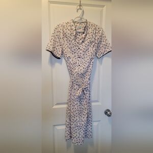 Late 70s Eary 80s Cotton Day Dress S